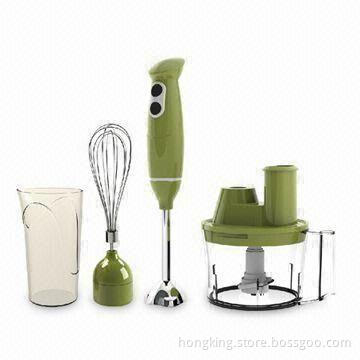 Hand Blenders with 700W Powerful Motor, 2-speed, Low-noise and Stainless Steel Stick